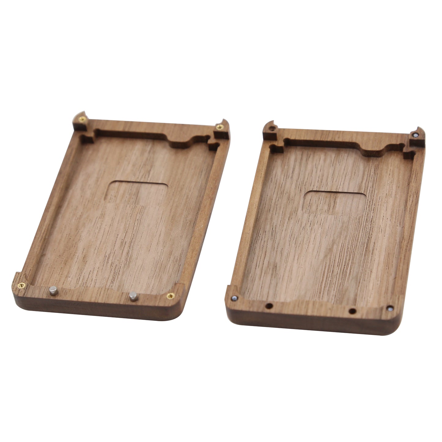 Handmade Walnut Wood Remote Key fob Shell with Logo for XC90 V90 S90 XC60 V60 S60 XC40 Polestar1, Natural Wood, Unique Look, Ideal Gift Choice