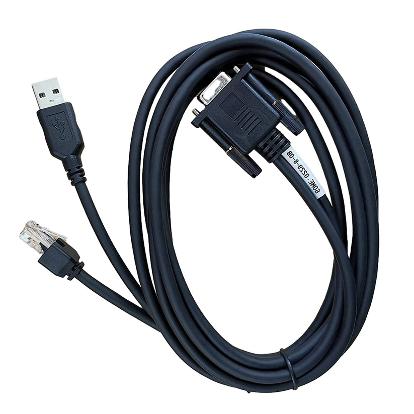 Replacement RS232 Serial Port to USB Cable for TMSL-55 Cradle, TMSL-56 ...